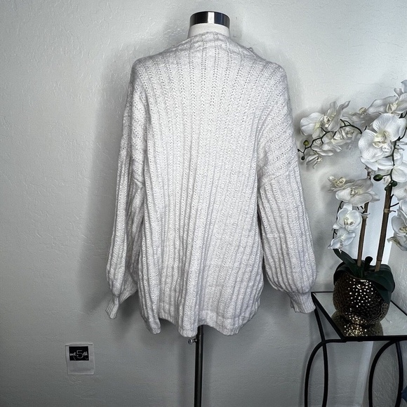 Truly Madly Deeply Ava Open Front Cardigan S Cream - Picture 4 of 6